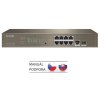 Tenda TEG5310P-8-150W Gigabitový L3 PoE switch 130W, 8x 1Gbps PoE, 2x RJ45/SFP, STP, IGMP, VLAN, Rack