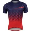 Force dres MTB ANGLE modro-červený veľkosť S