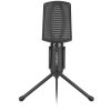 Natec mikrofón ASP, čierny