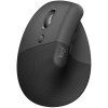 logitech lift left vertical ergonomic mouse graphite ien415283