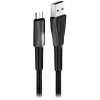 Dátový kábel Colorway USB/ microUSB1m/ 2,4A/ Black