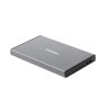 Externý HDD box Natec 2,5" USB 3.0 Rhino Go, sivý, hliníkové telo
