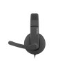 Slúchadlá Natec s mikrofónom Rhea, čierne