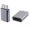 PremiumCord Hliníkový adaptér USB C samica - USB3.0 Micro B samec