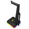 CONNECT IT NEO Stand-It RGB stojan na slúchadlá USB hub