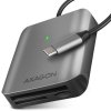 Čítačka AXAGON CRE-S3C SuperSpeed USB-C UHS-II