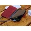 Kožené puzdro typu kniha FIXED ProFit pre Apple iPhone 7/8/SE (2020/2022), červené