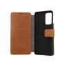 Kožené puzdro typu kniha FIXED ProFit pre Samsung Galaxy A52/A52 5G/A52s 5G, hnedé
