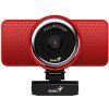 genius webkamera ecam 8000 cervena ien437393