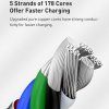 Baseus Cafule Series USB-C na Lightning PD 20W 1m nabíjací/dátový kábel, čierny