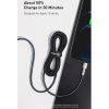 Baseus Cafule Series Nabíjací/dátový kábel USB-C na Lightning PD 20W 2m, čierny