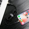 Baseus Cafule Nabíjací/dátový kábel USB na Lightning 2,4A 1 m, zlato-čierny