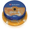 Verbatim DVD-R 16x, 4,7GB, 25 ks (Spindl)