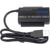 PremiumCord USB 2.0 - IDE + SATA adaptér s káblom a prídavným napájaním