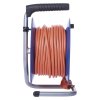 PVC predlžovací kábel na bubne – 4 zásuvky, 25m 1,5mm2 1908042501