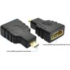 Adaptér PremiumCord HDMI typ A samica - micro HDMI typ D samec