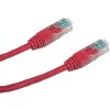 DATACOM PATCH CABLE UTP CAT5E 0,25m červený