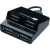 connect it usb hub 4 porty step cerny ien170424