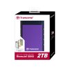 Transcend StoreJet 25H3 Slim 2TB, fialový TS2TSJ25H3P