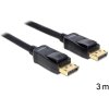 Delock kábel DisplayPort samec na Displayport samec, dĺžka 3m (82424)