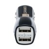 Connect IT InCarz Premium nabíjačka do auta 2xUSB 3,1A+1A, čierna