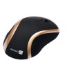 Connect IT CI-260 laserová myš, čierno zlatá