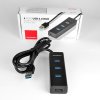 AXAGON HUE-S2BL 4x USB3.0 Charging húb 1.2m kábel