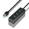axagon hue s2bl 4x usb3 0 charging hub 1 2m kabel ien257020