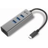 i-tec USB-C Metal HUB 3 Port + Gigabit Ethernet C31METALG3HUB