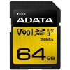 Karta ADATA SDXC 64GB UHS-II U3 Premier One (ASDX64GUII3CL10-C)