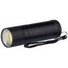 led svitilna kovova 3w cob led na 3x aaa cerna ien274007