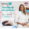 Connect IT FOR HEALTH ergonomická vertikálna myš, bezdrôtová CMO-2510-BK