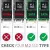 axagon rss m2sd sata m 2 sata ssd interni 2 5 alu box image1 big ies10466345