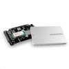 AXAGON RSS-M2SD, SATA - M.2 SATA SSD, interné 2.5" ALU box