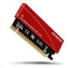 axagon pcem2 s pcie nvme m 2 adapter ien301991