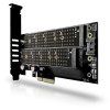 axagon pcem2 d pcie nvme ngff m 2 adapter ien310141