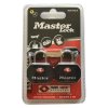 Master Lock Set 2 ks visiacich zámkov TSA 4681EURTBLK - čierny