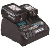 Nabíjačka Makita DC18RE Li-ion 1xLXT+ 1xCXT 12/18V na rýchle nabíjanie