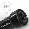 AXAGON PWC-5V5 2.4A + 2.4A car charger