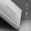 AXAGON EEM2-UG2 USB-C M.2 NVMe box, strieborný