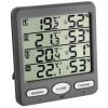 TFA teplomer a vlhkomer s 3 bezdrôtovými senzory 30.3054.10 KLÍMA-MONITOR TFA30.3054.10