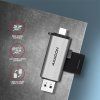 axagon cre sac usb c usb a externi ctecka image1 big ies18367879