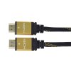Kábel PremiumCord 4K HDMI 2.0b High Speed + Ethernet, pozlátené konektory HQ, nylon, 5 m
