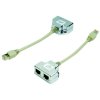 DATACOM "Y" adaptér STP CAT5E PC / TEL TEL
