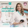 Connect IT FOR HEALTH ergonomická vertikálna myš, bezdrôtová CMO-2900-BK