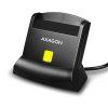 axagon cre sm2 usb a standreader 4 slot ctecka smart card eobcanka sd microsd sim kabel 1 3 m ien346229