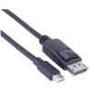 Pripojovací kábel miniDisplayPort - DisplayPort M/M 3 m