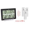TFA Teplomer a vlhkomer s 3 bezdrôtovými senzory 30.3057.01 MULTI-SENSE TFA30.3057.01