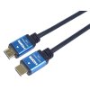 Kábel PremiumCord 4K HDMI 2.0b High Speed + Ethernet, pozlátené konektory HQ, 2 m