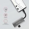 AXAGON HMC-4G2 USB-C 3.2 Gen 2 húb Speedster